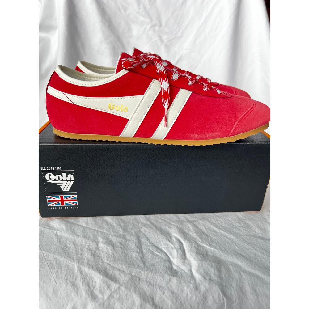 NWB Gola Classics Women's Cleora Sneakers | Coral/Off White | Size 9.5 - Picture 5 of 10